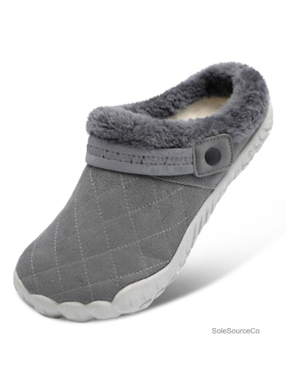 Cozy Furry Slippers Non-Slip House Shoes Fuzzy Fluffy Clogs